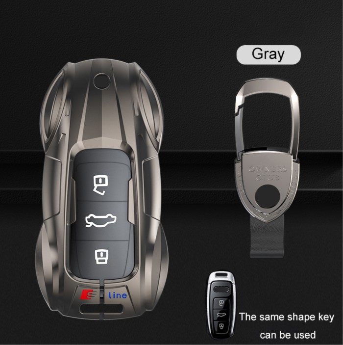 for audi tpu and key ring and screwdriver, silver and gray  you can choose