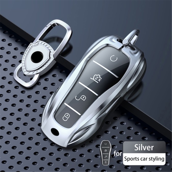 for byd and key ring and screwdriver, silver and gray  you can choose