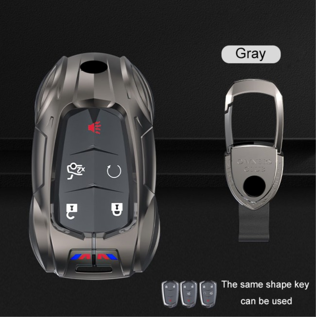for cadillac tpu and key ring and screwdriver, silver and gray you can choose