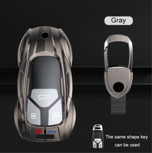 for audi tpu and key ring and screwdriver, silver and gray  you can choose