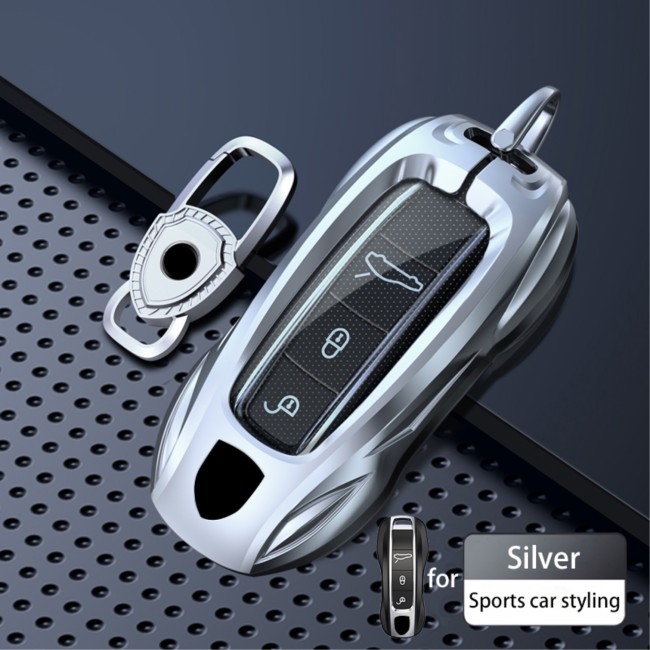 for porsche and key ring and screwdriver, silver and gray you can choose