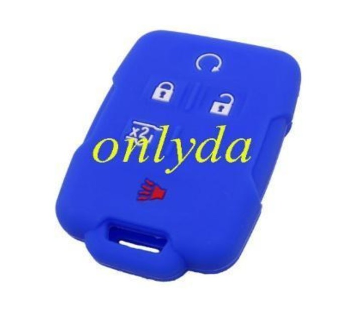 GM 4+1 button  silicon case (Black,Blue ,Red. Please choose the color)