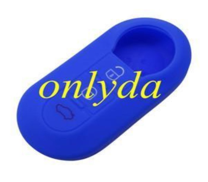 Fiat 3 button silicon case (Black,Blue ,Red. Please choose the color)