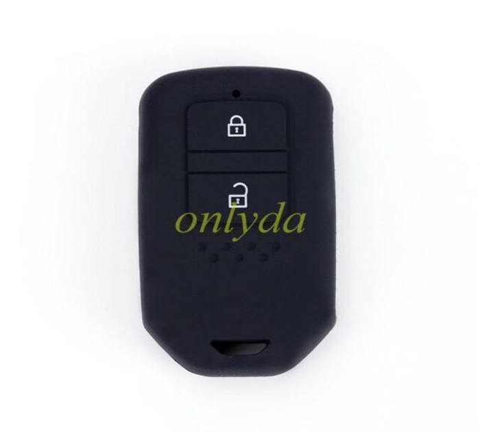 Honda 2 button silicon case (Black,Blue ,Red. Please choose the color)