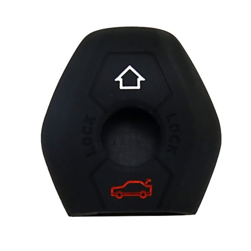 BMW 3 button silicon case (Black,Blue , ,Red. Please choose the color)