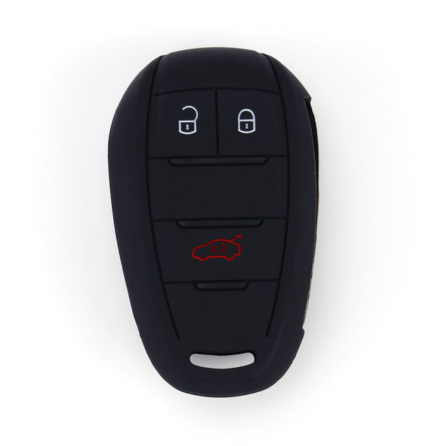 Alfa 3 button silicon key case  （Blue）