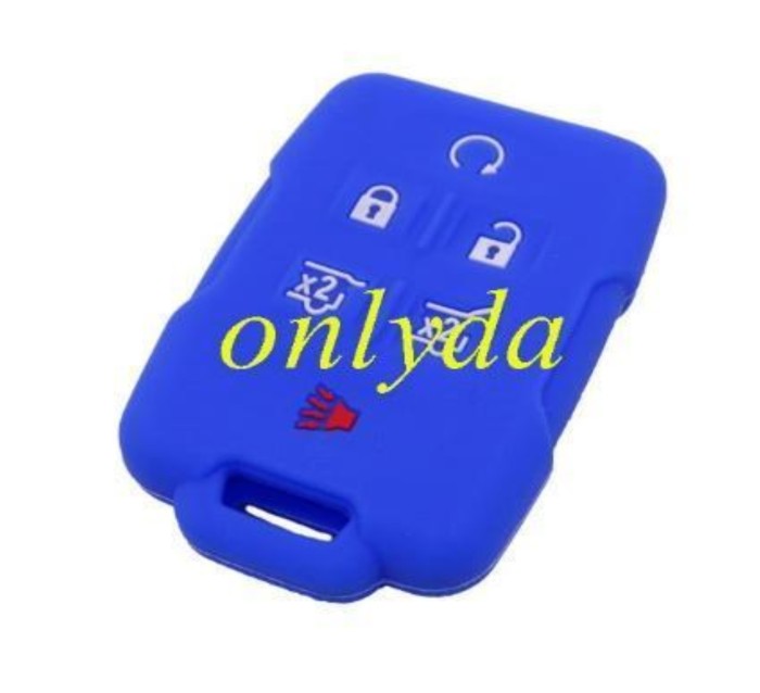 GM 5+1 button  silicon case (Black,Blue ,Red. Please choose the color)