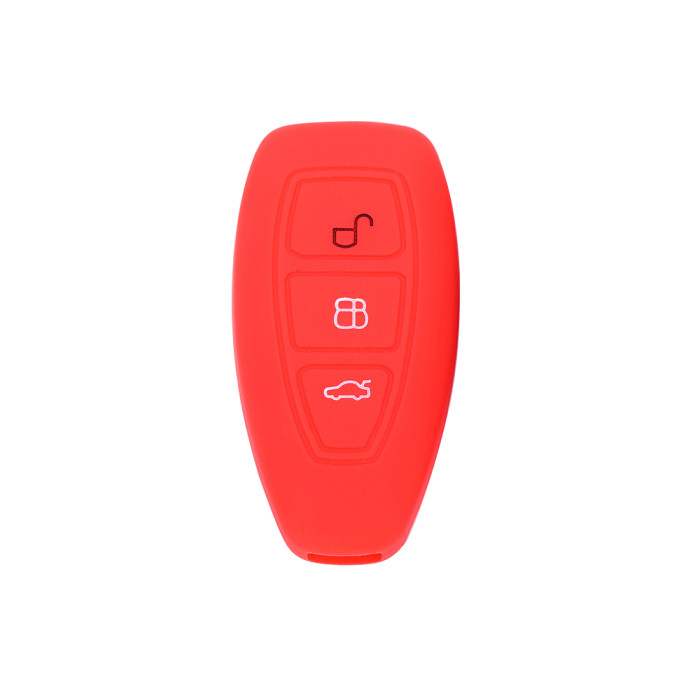 For Ford 2+1 button remtoe  key silicon case (Blue)