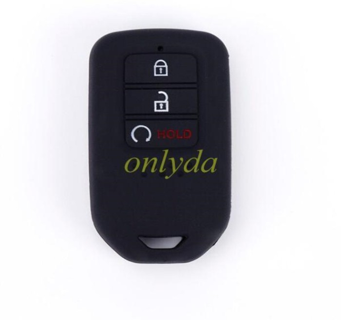 For Honda 2+1 button silicon case (black,blue ,red. Please choose the color)