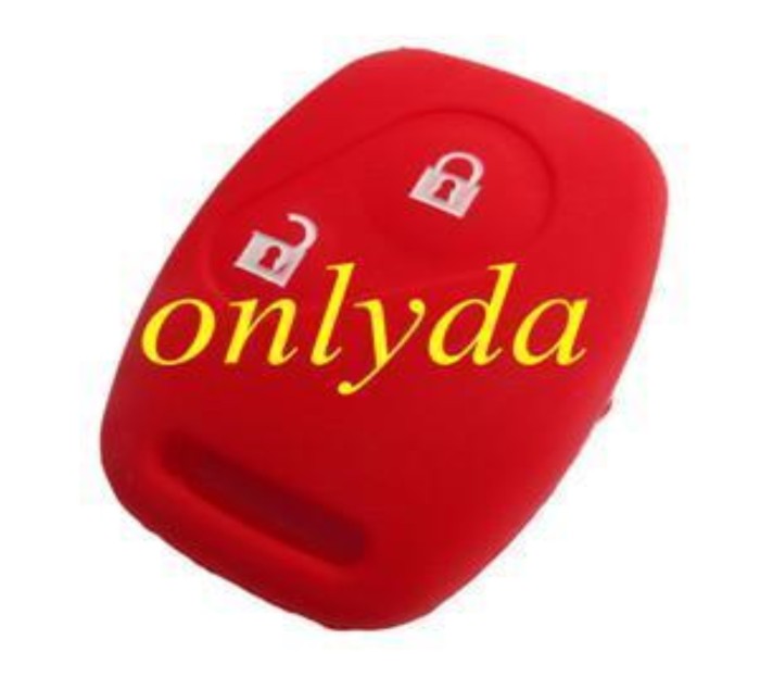 Honda 2 button silicon case (Black,Blue ,Red. Please choose the color)