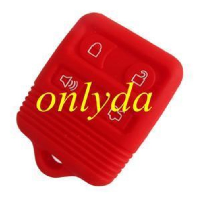 Ford  4 button silicon case (Black,Blue ,Red. Please choose the color)