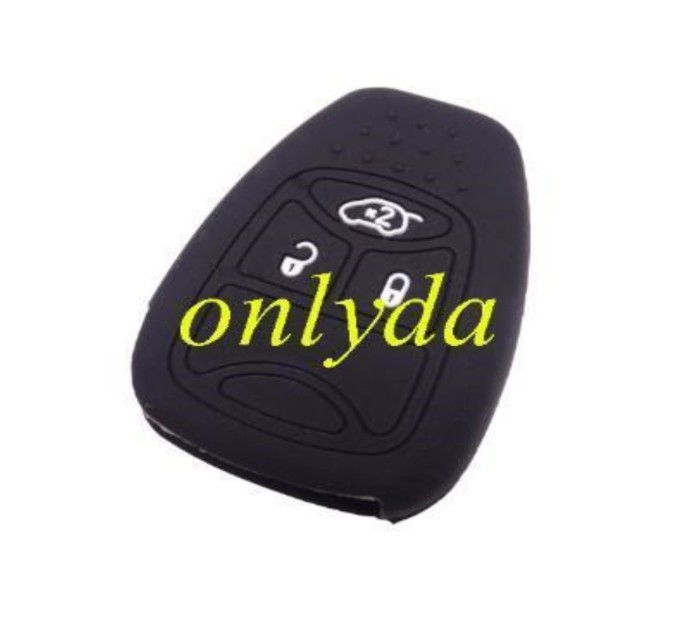 Chrysler 3 button silicon case (Black,Blue ,Red. Please choose the color)