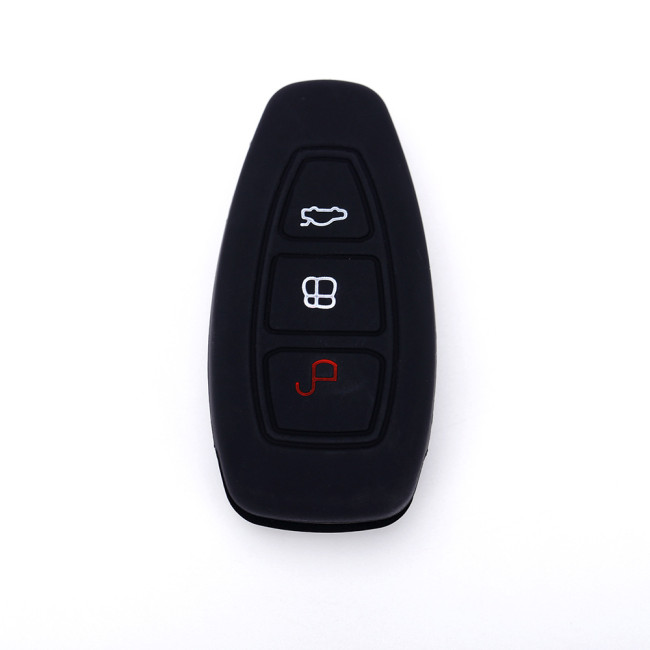 For Ford 2+1 button remtoe  key silicon case (Blue)
