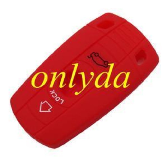 BMW 3 button silicon case (Black,Blue ,Red. Please choose the color)