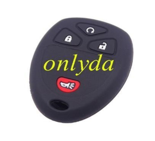 GM 3+1 button silicon case (Black,Blue ,Red. Please choose the color)