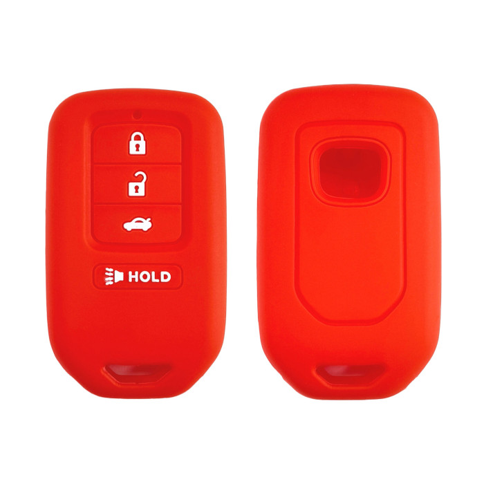 For Honda 3+1 button silicon case (black,blue ,red. Please choose the color)