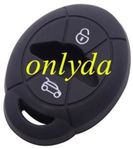 BMW MINI 3  button silicon case (Black,Blue ,Red. Please choose the color)