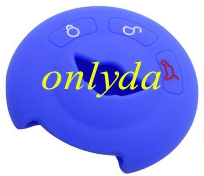 BMW MINI 3  button silicon case (Black,Blue ,Red. Please choose the color)