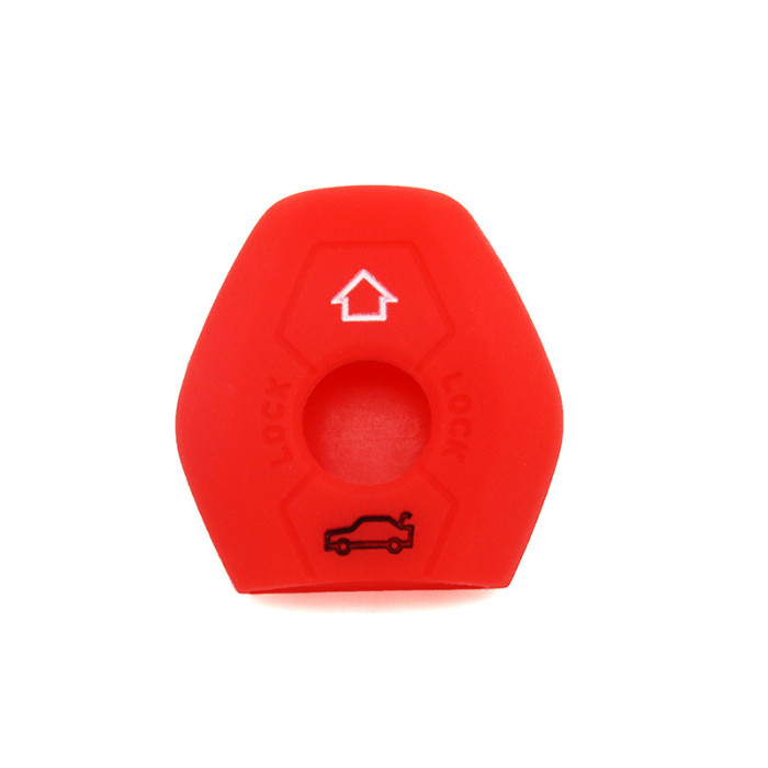 BMW 3 button silicon case (Black,Blue , ,Red. Please choose the color)
