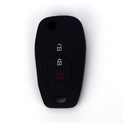 Chevrolet 2 button silicon case (Black,Blue ,Red. Please choose the color)