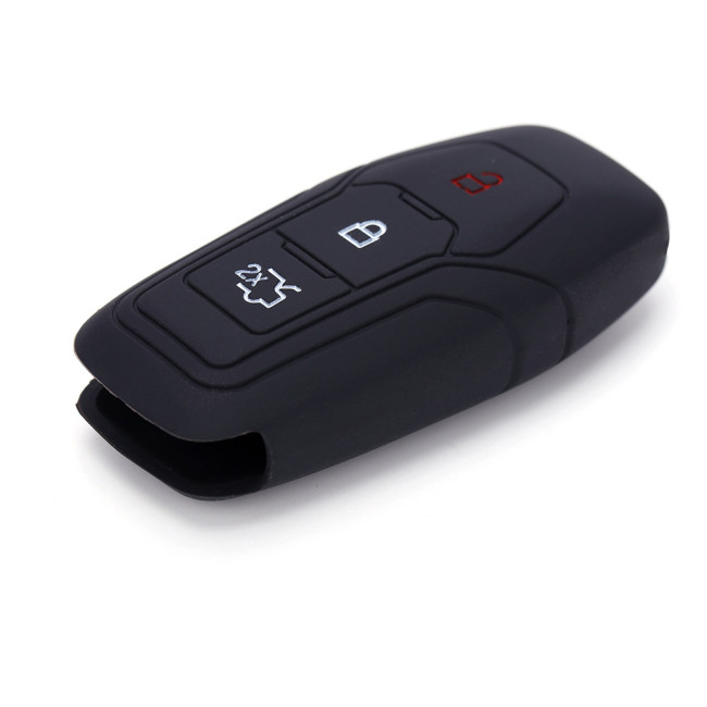 For Ford 2+1 button remtoe key silicon case (Blue)