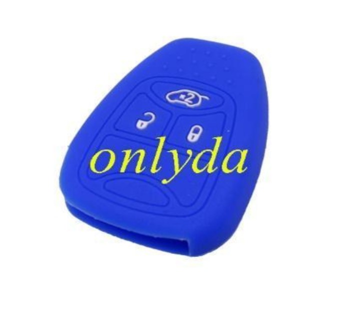Chrysler 3 button silicon case (Black,Blue ,Red. Please choose the color)
