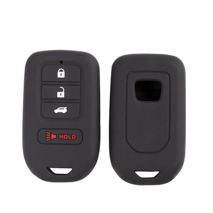 For Honda 3+1 button silicon case (black,blue ,red. Please choose the color)