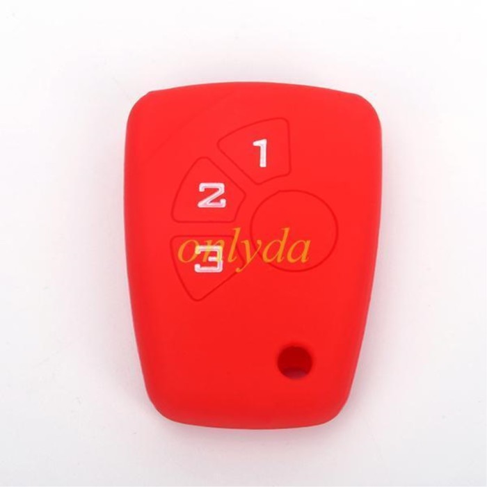 Chevrolet 3 button silicon case    ( Please choose the color)