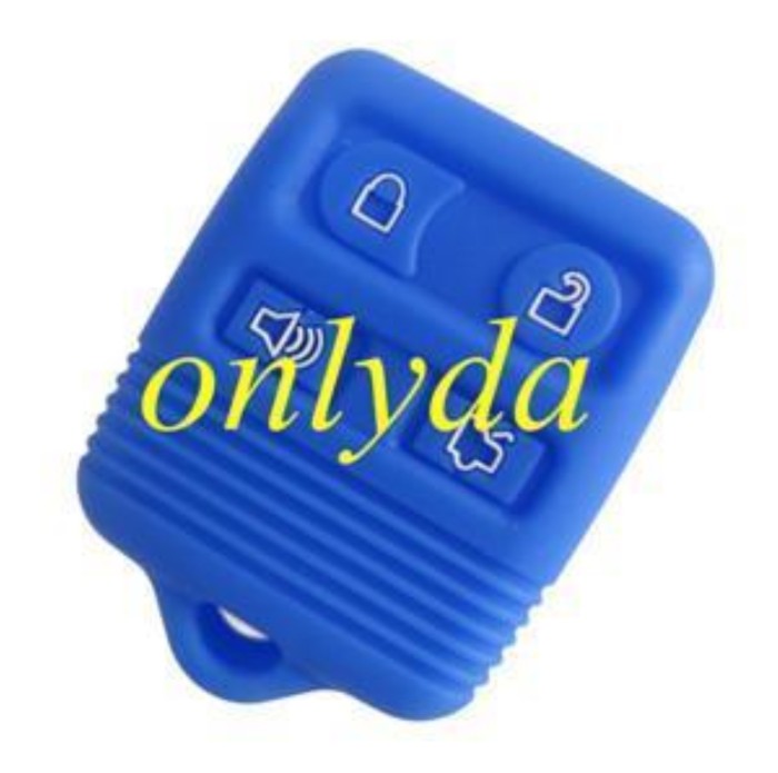 Ford  4 button silicon case (Black,Blue ,Red. Please choose the color)