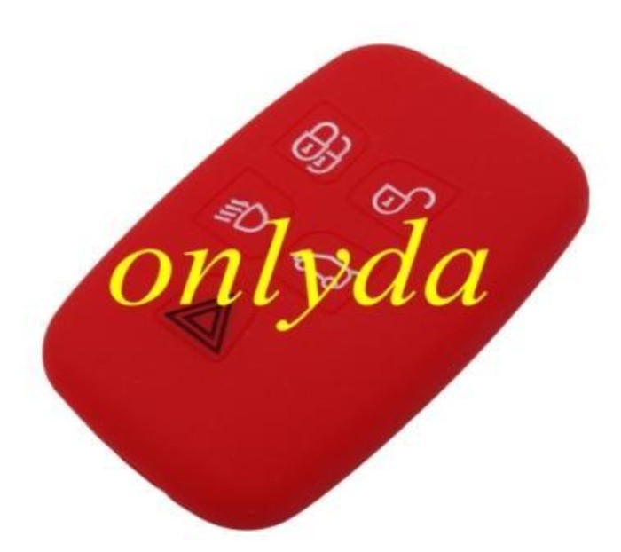 Landrover 5 button silicon case (Black,Blue ,Red. Please choose the color)