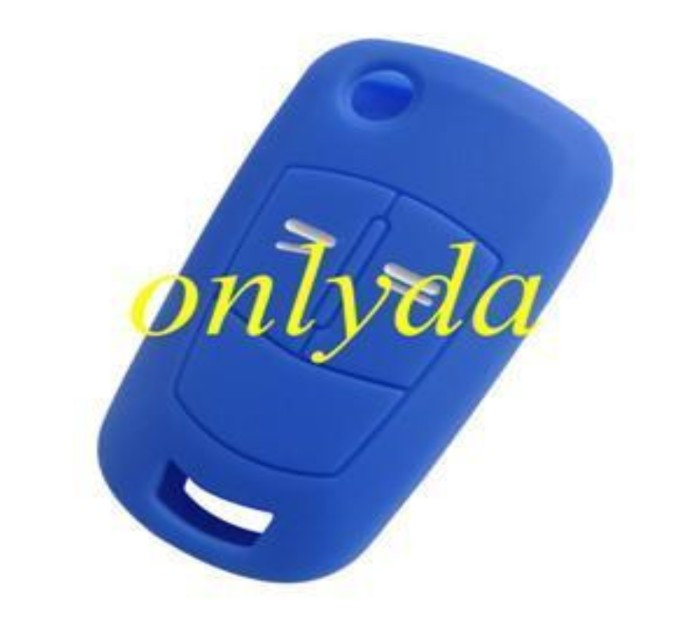 Opel 2 button silicon case (Black,Blue ,Red. Please choose the color)