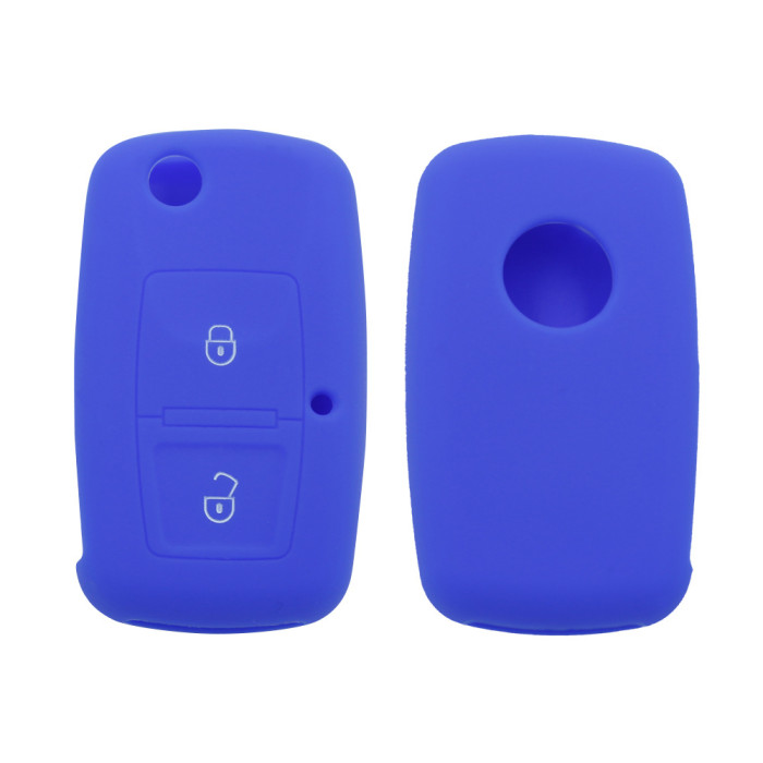 VW 2 button silicon case (Black,Blue ,Red. Please choose the color)