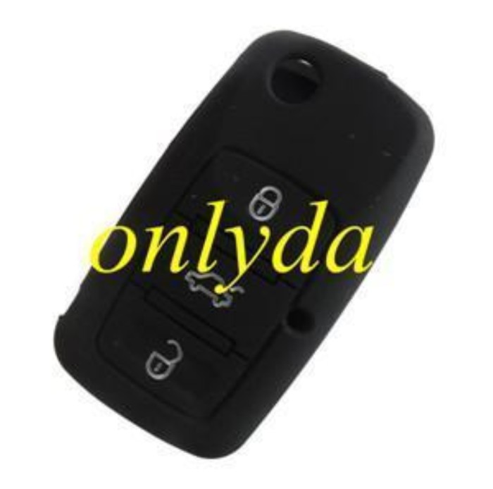 VW 2 button silicon case (Black,Blue ,Red. Please choose the color)