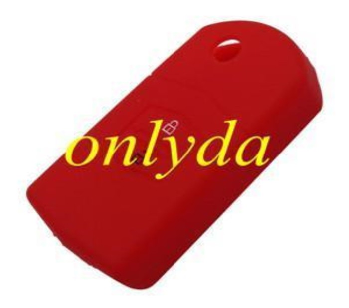 Mazda 2 button silicon case (Black,Blue ,Red. Please choose the color)