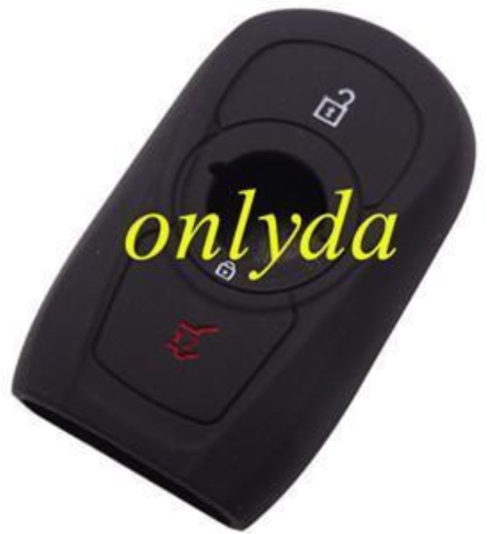 Opel 3 button silicon case (Black,Blue ,Red. Please choose the color)