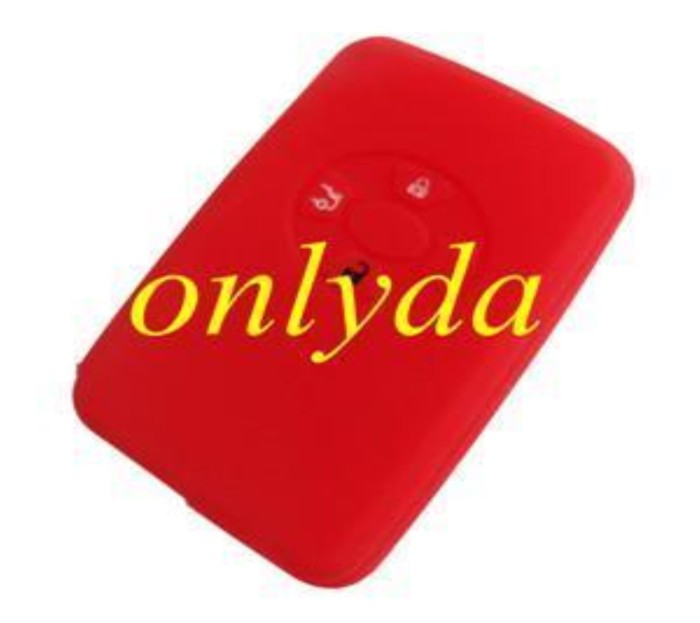 Toyota 2+1 button silicon case (Black,Blue ,Red. Please choose the color)