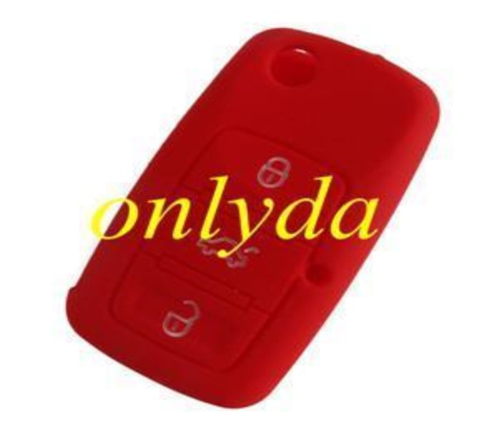 VW 2 button silicon case (Black,Blue ,Red. Please choose the color)
