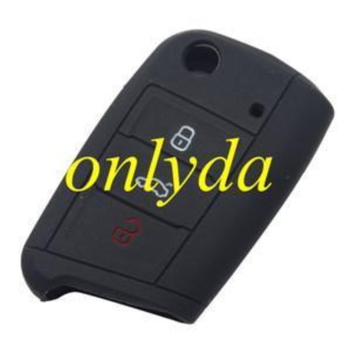 VW 3 button silicon case (Black,Blue ,Red. Please choose the color)