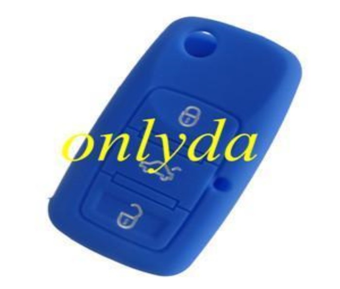 VW 2 button silicon case (Black,Blue ,Red. Please choose the color)