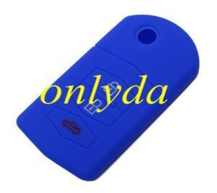 Mazda 3 button silicon case (Black,Blue ,Red. Please choose the color)