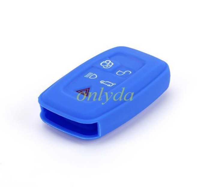 For Landrover 5 button silicon case (black,blue ,red. Please choose the color