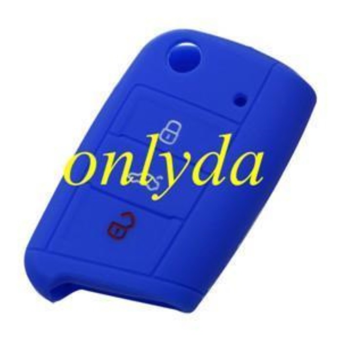 VW 3 button silicon case (Black,Blue ,Red. Please choose the color)