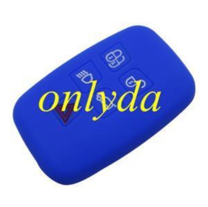 Landrover 5 button silicon case (Black,Blue ,Red. Please choose the color)