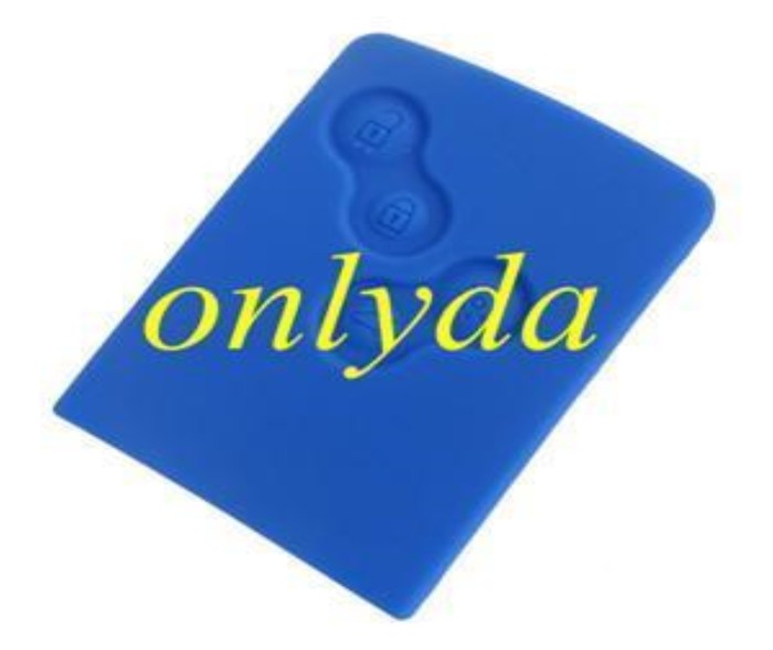 Renault 4 button silicon case with logo place (Black,Blue ,Red. Please choose the color)