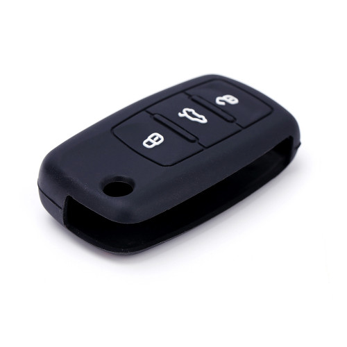 VW 3 button silicon case (Black,Blue ,Red. Please choose the color)