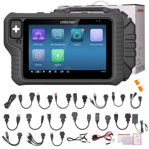 2025 OBDSTAR MOTOMASTER Motorcycle Scanner with Built-in CAN FD DoIP Support MOTO Diag IMΜΟ , ECU Flasher, ODO Meter, RFID, Remote Test