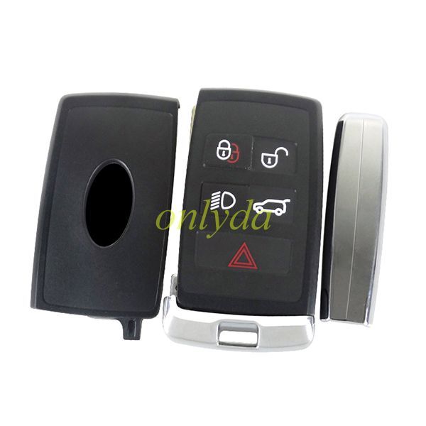 original Keyless for Landrover freelander  4+1 button remote with 434MHZ with  HITAG-PRO(ID49) chip       LEARF OBU4LT 09202020 LEAR:5AVC11G 08     JLR:JK52-15K601-DD    KCC:MSIP-AAA-BBB-CCCCCCCCCC       MODEL:PEPSFOB          CMIT ID:2018DJ0624