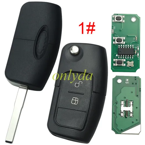 For s flip remote control with 4D63chip ,315mhz and 434mhz, pls choose mhz