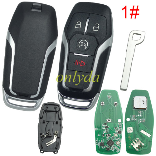 KYDZ Brand Ford Aftermarket remote key with 868mhzHITAG PRO Keyless, pls choose button