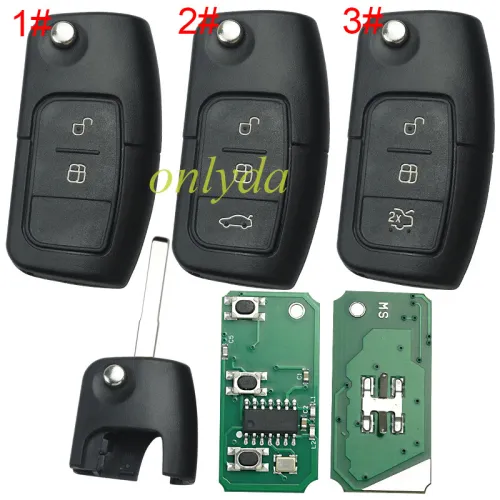 For s flip remote control with 4D63chip ,315mhz and 434mhz, pls choose mhz